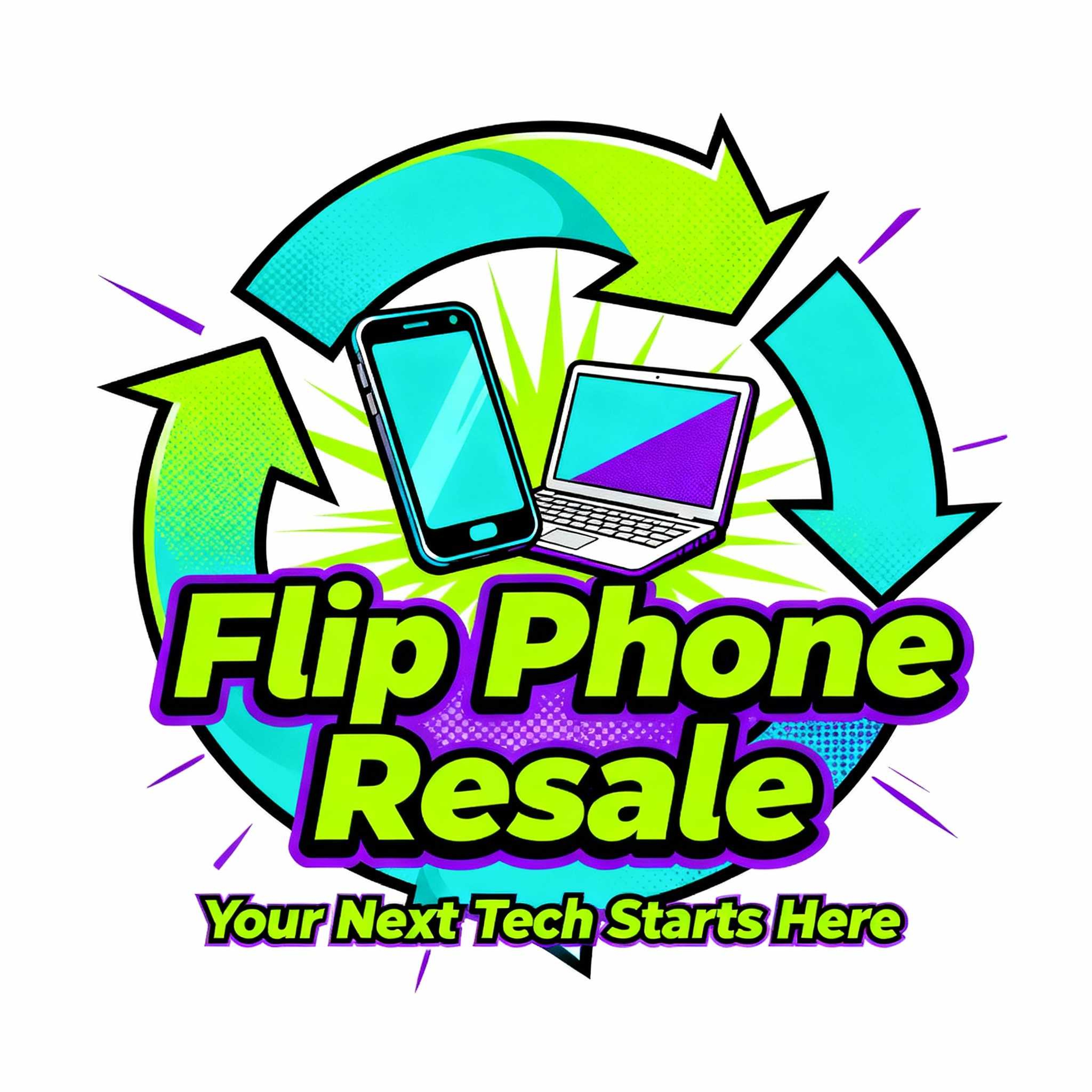 Flip Phone Resale Logo